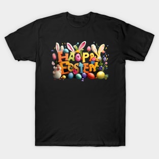 Happy Easter! Easter Bunnies Easter Gifts T-Shirt